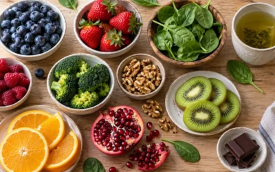 Alimentos antioxidantes: qué son y cuáles incluir en tu dieta