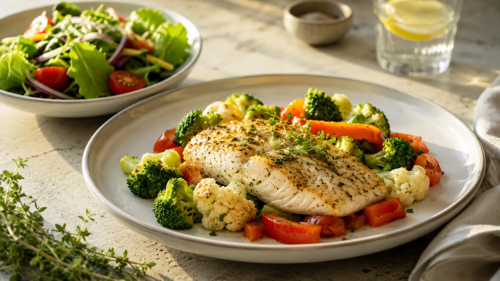 lyma-cenas-para-adelgazar Cena saludable para adelgazar: pescado blanco al horno con verduras