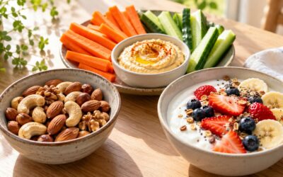 Snacks saludables: ideas para picar entre horas